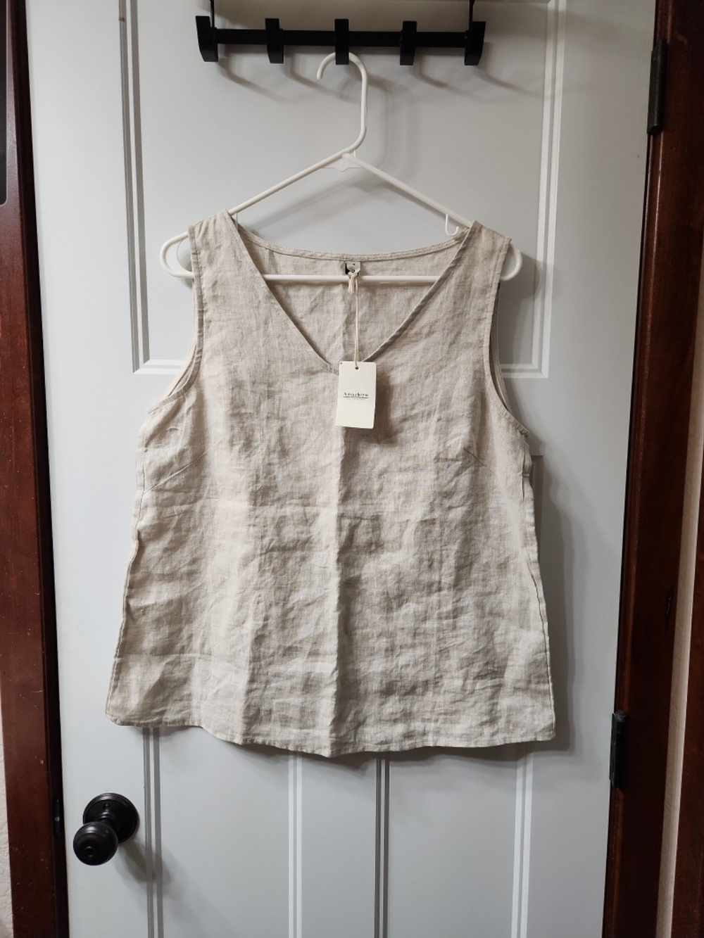 NWT Amazhiyu Linen Tank - M